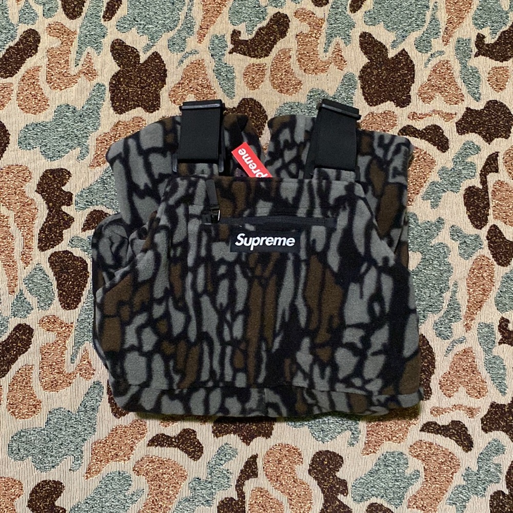 Supreme Camo Bark Overalls